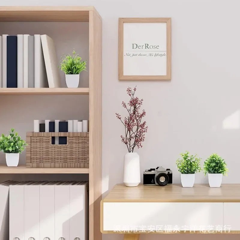 Kit de Bonsai Artificial Decorativo para Mesa e Ambientes🌿