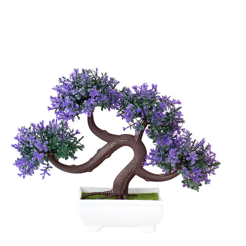 Kit de Bonsai Artificial Decorativo para Ambientes
