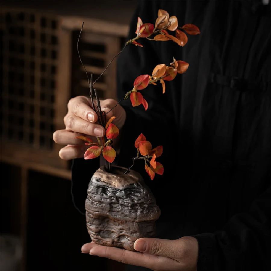 kit de Peça Decorativa em Cerâmica – Estilo Clássico